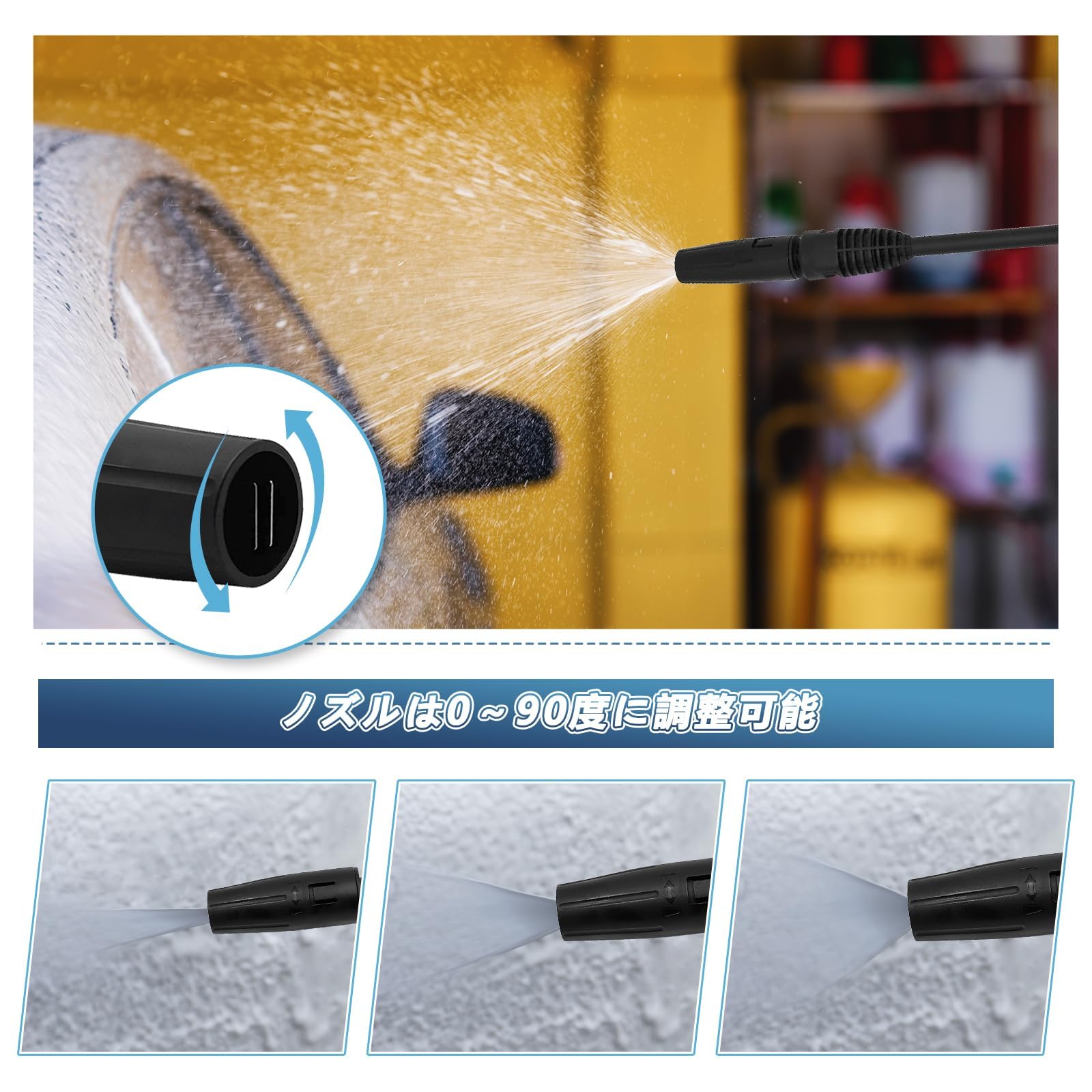 Amazon | ケルヒャー用 トリガーガン フォームガン サイクロンジェット
